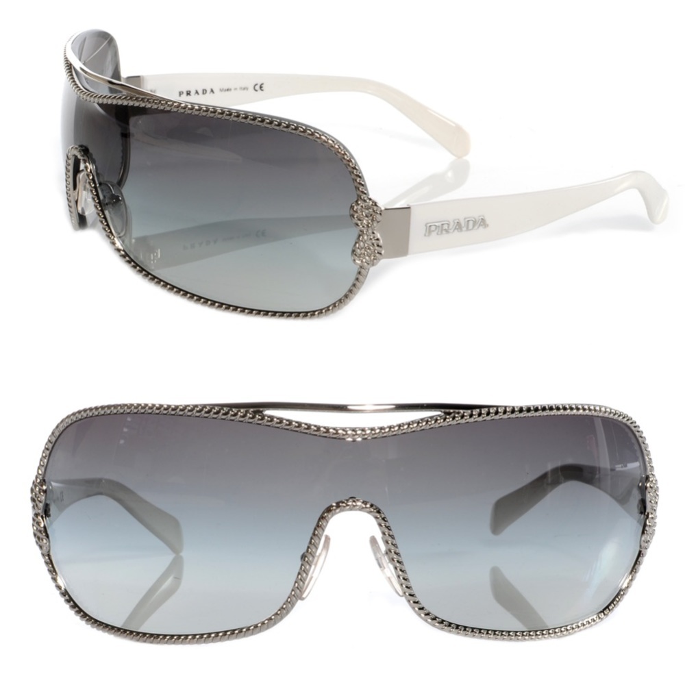 PRADA Sunglasses Gray Fade Lens